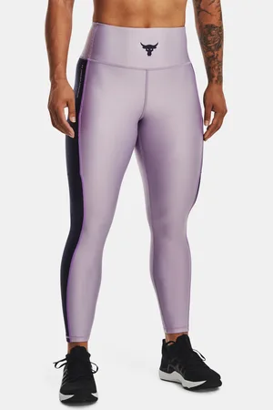 Under Armour Světle fialové legíny UA Pjt Rck HG Ankle Lg