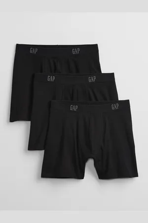 GAP Černé pánské boxerky basic, 3ks
