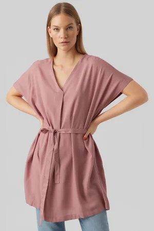 VERO MODA Starorůžová dámská tunika Beauty