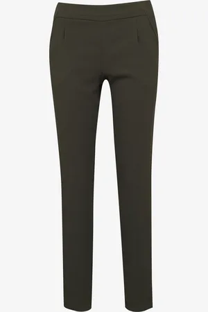 Camaïeu Khaki dámské kalhoty
