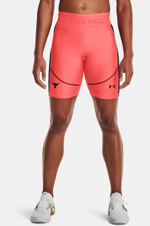 Under Armour Oranžové dámské sportovní kraťasy