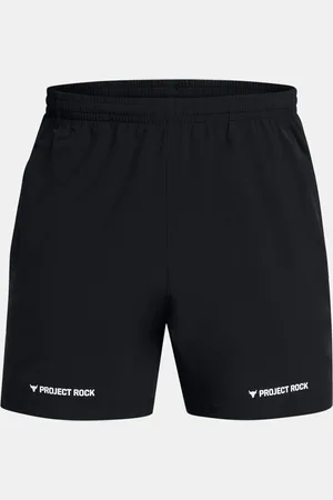 Under Armour Černé pánské kraťasy Projectt Rock Ultimate 5in Training