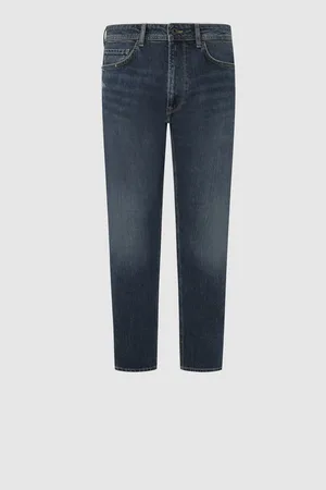 Pepe Jeans Tmavě modré džíny tapered fit