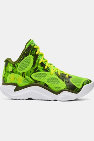 Under Armour Zelené sportovní tenisky CURRY Spawn Flotro