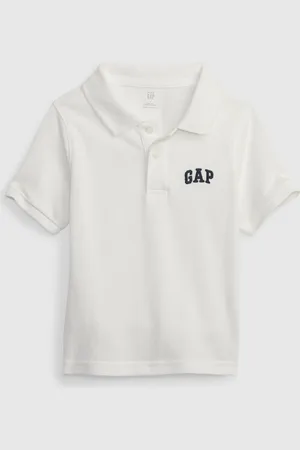 GAP Bílé klučičí polo tričko piké