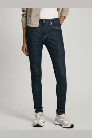 Pepe Jeans Tmavě modré dámské skinny fit džíny Jeans