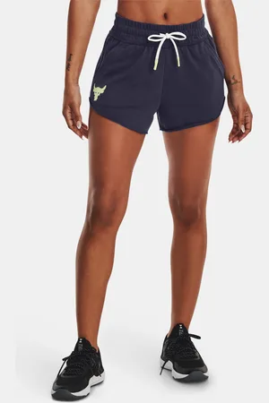 Under Armour Tmavě šedé kraťasy UA Pjt Rck Dsrpt Terry Short