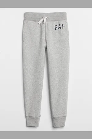 GAP Šedé klučičí dětské tepláky Logo camo print pull-on joggers