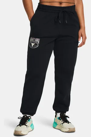 Under Armour Černé tepláky Pjt Rck Q1 HW Terry Pant