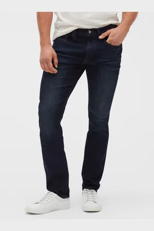 GAP Tmavě modré pánské džíny soft wear slim fit with Flex
