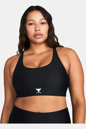 Under Armour Černá dámská sportovní podprsenka Project Rock All Train Crsbck