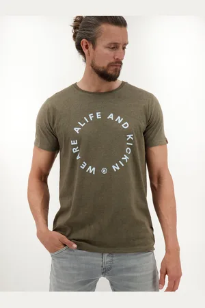 alife kickin Khaki pánské tričko