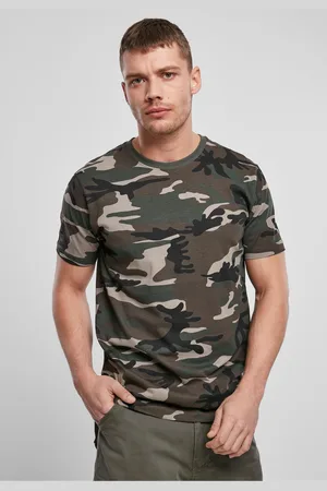Brandit Pánské tričko Premium lesní/maskáčové
