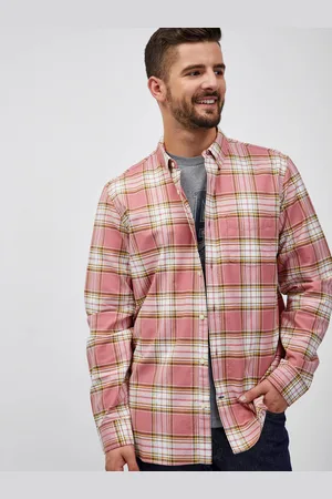 GAP Kostkovaná košile standard oxford - Pánské