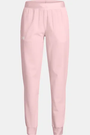Under Armour Dívčí tepláky UA Rival Woven Jogger - Holky