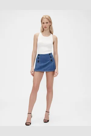 GAP Džínová kraťasová sukně Sailor Studio by Zac Posen - Dámské