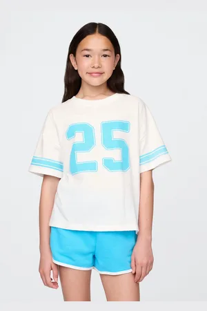 GAP Dětské oversize tričko Varsity - Holky