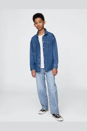 GAP Dětské džíny Baggy UltraSoft - Kluci