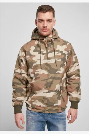 Brandit Dřevěná kamufláž Pull Over Windbreaker