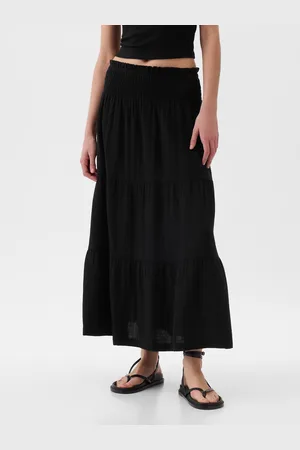 GAP Mušelínová maxi sukně - Dámské