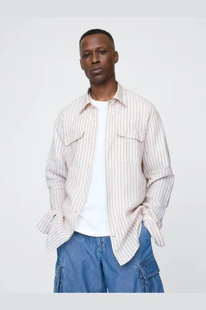 GAP Lněná košile Classic Shirt - Pánské