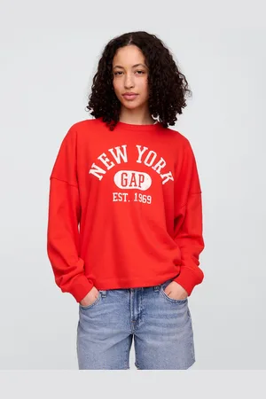 GAP Oversize mikina s logem Americana - Dámské
