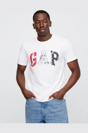 GAP Tričko s logem Everyday Soft Americana - Pánské