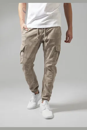 Urban classics Camo Cargo Jogging Pants pískové maskování
