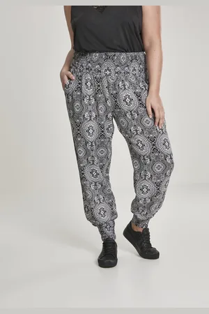 Urban classics Dámské tepláky Sarong vzorované