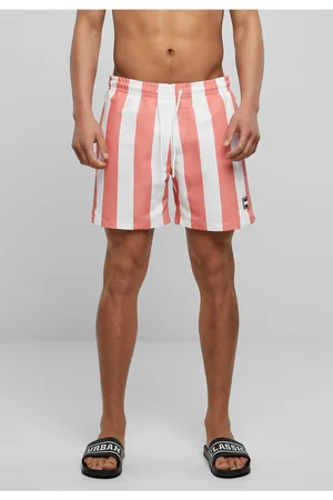 Urban classics Vzorované plavkové šortky palepinkbarstripe