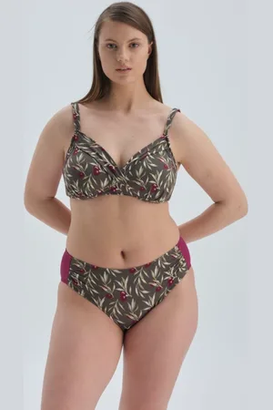 Dagi Damson Covered Compression High Waist Bikini Bottom