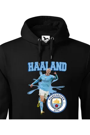 bezvatriko Pánská mikina Haaland - Manchester City