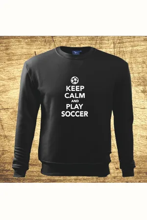bezvatriko Keep calm and play soccer