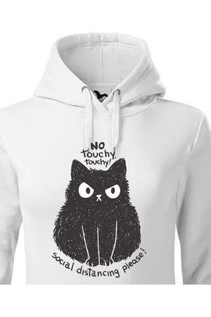 bezvatriko Dámská mikina No touchy touchy