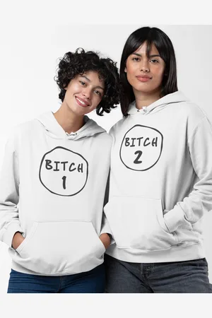 bezvatriko Dámská/Dětská mikina Bitch