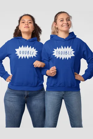 bezvatriko Dámská/Dětská mikina BFF Double trouble