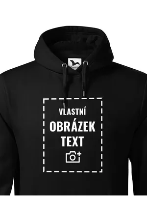 bezvatriko Pánská mikina s vlastním potiskem