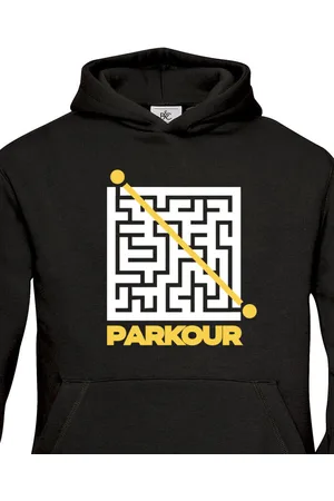 bezvatriko Dětská mikina - Parkour bludiště