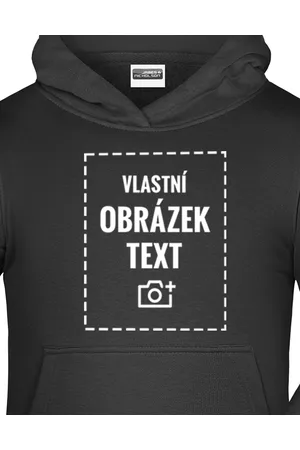 bezvatriko Dětská mikina s vlastním potiskem