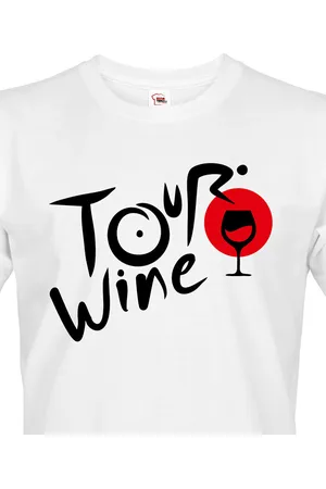 bezvatriko Pánské tričko Tour wine