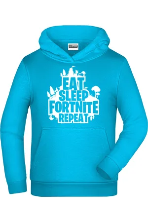 bezvatriko Dětská mikina Eat Sleep Fortnite Repeat