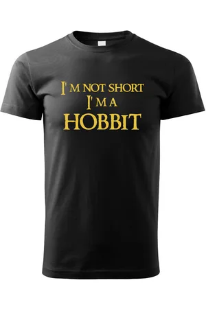 bezvatriko Dětské tričko "I am not short I am Hobbit"