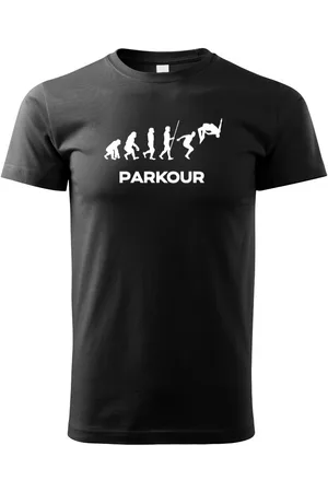 bezvatriko Dětské tričko - Parkour evoluce