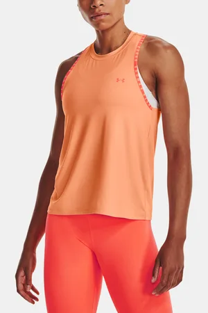 Under Armour Knockout Novelty Tank-ORG Tílko
