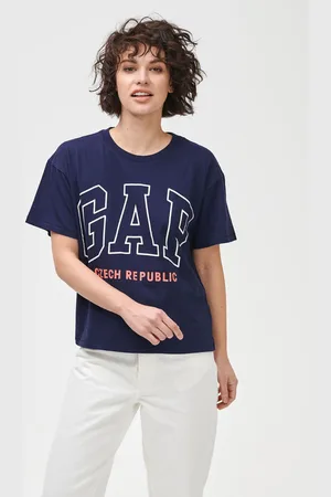 GAP Logo Czeach Republic easy short sleeve tee Triko