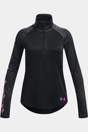 Under Armour UA Tech Graphic 1/2 Zip Triko dětské