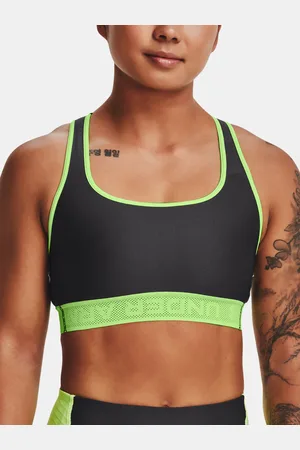 Under Armour UA Crossback Mid Solid Sportovní podprsenka