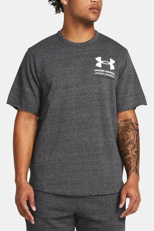 Under Armour UA Rival Terry SS Colorblock Triko