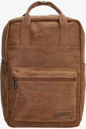 Enrico Benetti Rotterdam 13" Notebook Backpack Camel Batoh