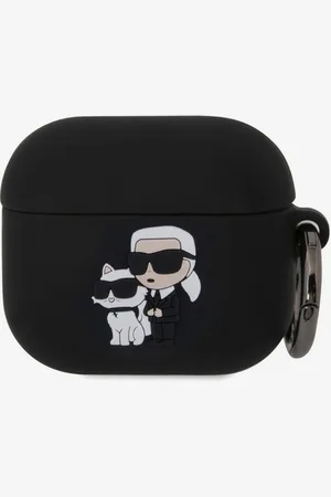 Karl Lagerfeld AirPods 3 Black Pouzdro